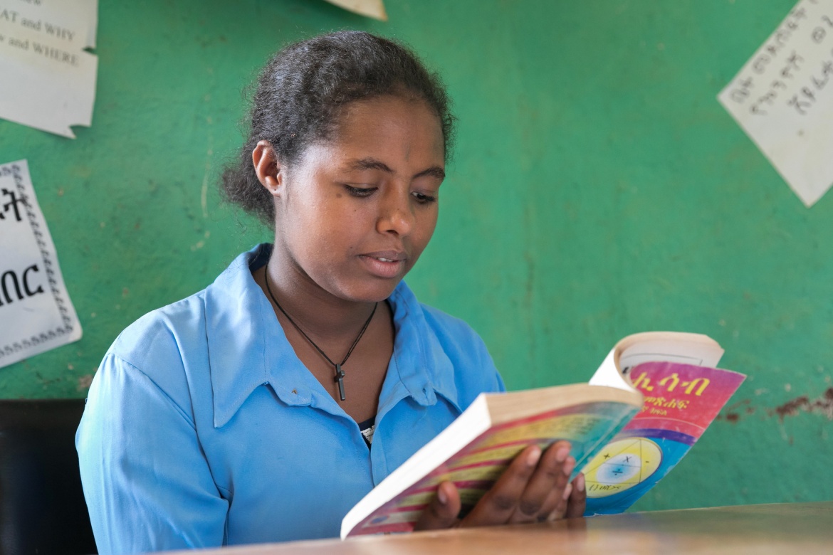 More schools in Ethiopia are becoming girl-friendly and for girls like Habtam, a safe school environment is key to continuing and completing her education.